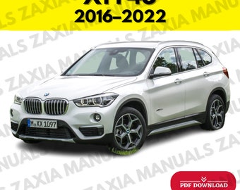 BMW X Series X1 F48 xDrive28i 2016 - 2022 Workshop Service Repair Manual