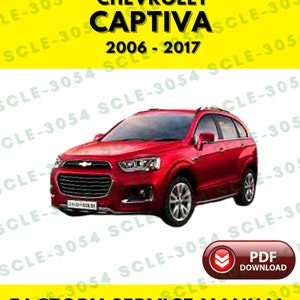 Chevrolet Captiva 2006-2017 Service Repair Workshop Manual