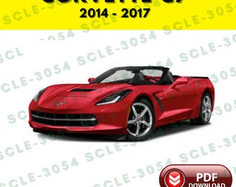 Chevrolet Corvette Stingray 2014 2015 2016 2017 Service Reparatur Werkstatt Handbuch