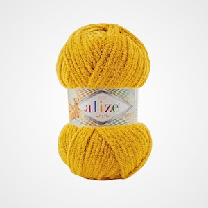 Alize Softy Plus Chenille Yarn – Ultra Soft, Baby Blanket Crochet Handmade Baby Projects