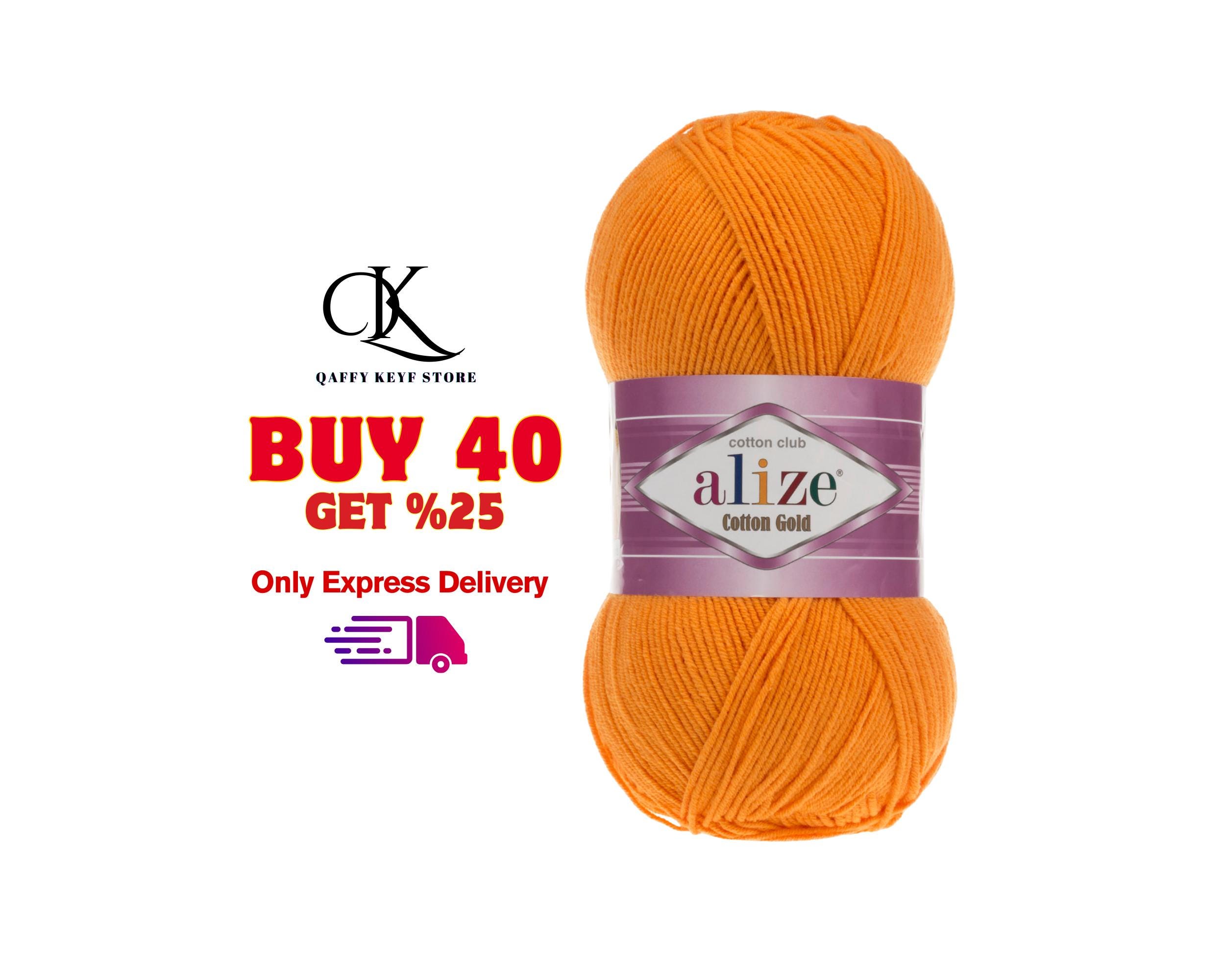 Alize Cotton Gold - Etsy