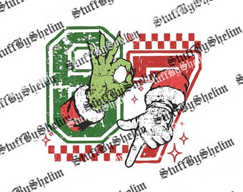 67 クリスマス PNG、バイラル 67 ミーム デジタルダウンロード、面白いクリスマス昇華、ソーシャルメディアユーモアホリデー、面白いサンタが 67 と言う PNG