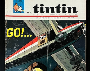 Tintin Magazine/Comic French edition No 880 September 2 1965