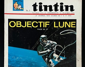 Magazine Tintin/Bande dessinée édition française n° 875 29 juillet 1965