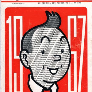 Tintin Magazine/Comic French edition No 949 December 29 1966