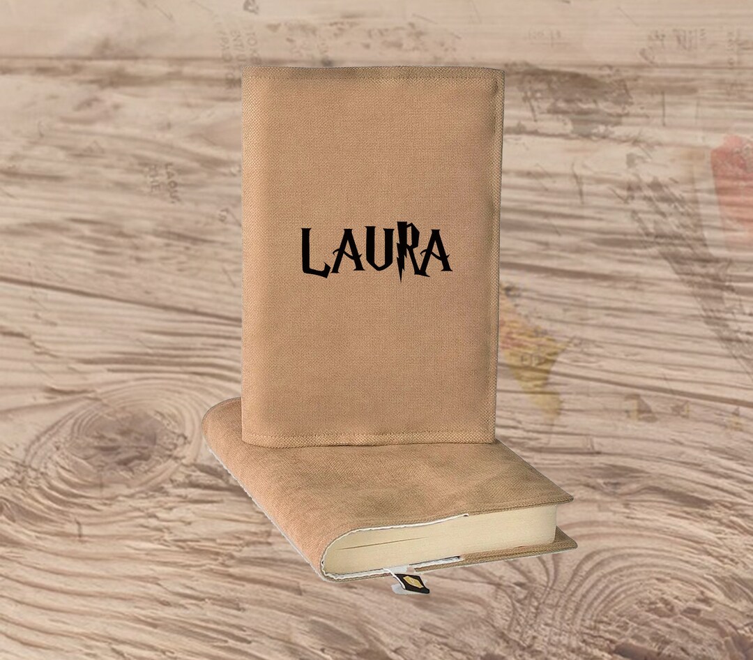 PERSONALIZED Wraparound Book Cover for Paperback and Etsy