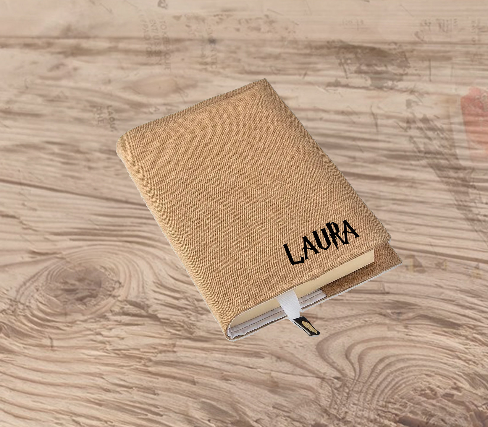 PERSONALIZED Wraparound Book Cover for Paperback and Etsy