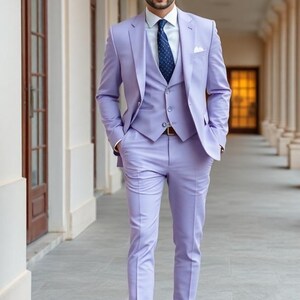 Bruidegomkleding - trouwpak heren - huwelijkscadeau heren - driedelig pak - cadeau voor mannen - slim fit pak - kostuum voor heren - feestkleding heren