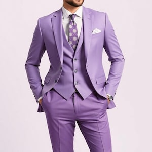 PAK HEREN - Saliegroen pak - Trouwpak heren - Huwelijkscadeau heren - Driedelig pak - Cadeau voor mannen - Slim fit pak - Pak voor mannen