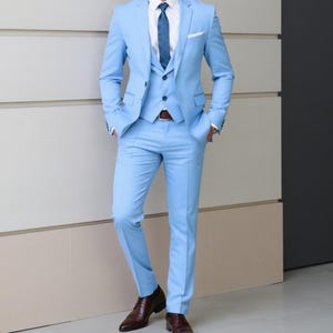 MEN SUIT - Men Wedding Suit - Men Wedding Gift - Three Piece Suit - Gift For Men - Slim Fit Suit - Suit For Men