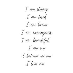 daily affirmation prompts