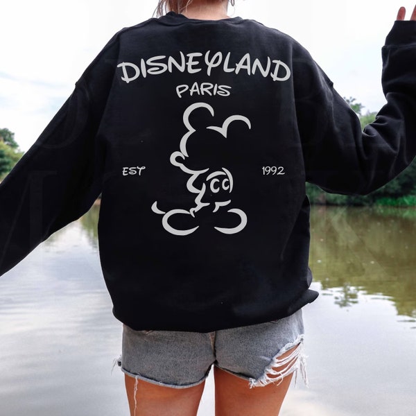 Mickey Mouse, Disney, Disneyland Paris Sweatshirt T-Shirt