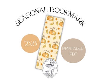 Segnalibro stampabile del Ringraziamento / Download digitale 2x6 / Ringraziamento per gli amanti dei libri