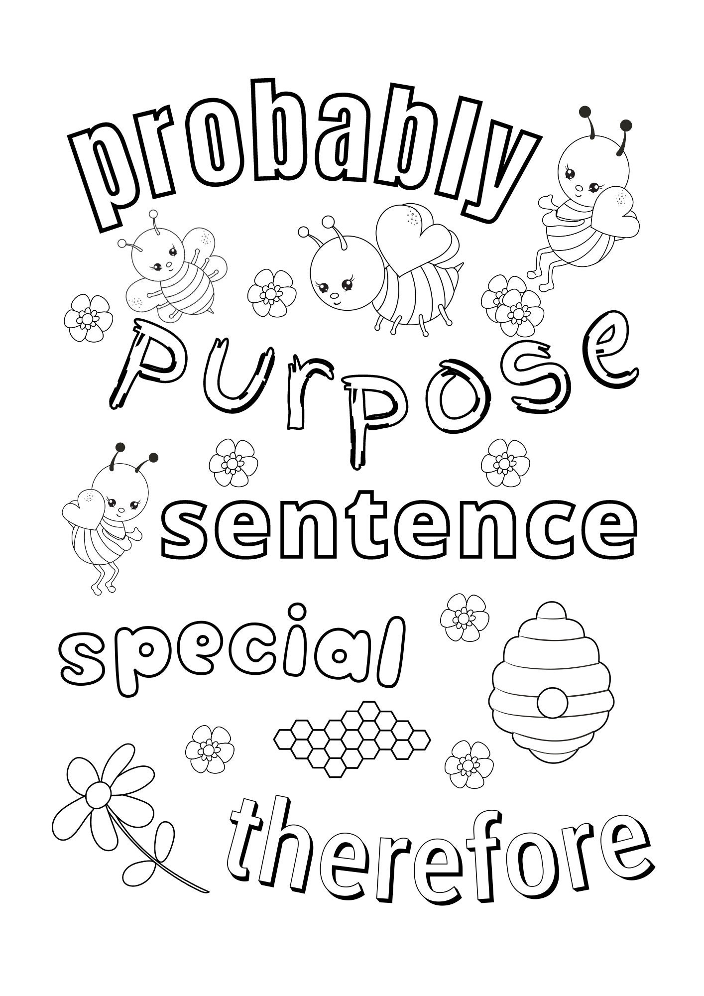 KS2 Spellings Colouring Sheets, UK Years 3 & 4 (digital Download) - Etsy
