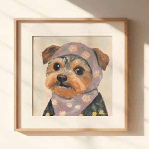 Yorkshire Terrier Babushka, yorkshire terrier dogs, yorkshire terrier puppy, yorkshire terrier portrait, yorkshire terrier memorial