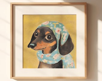 Dackel Babuschka, Dackel Hunde, Dackel Geschenk, Haustier Dackel, Dackel Liebhaber, Dackel Liebhaber, Dackel Geschenk