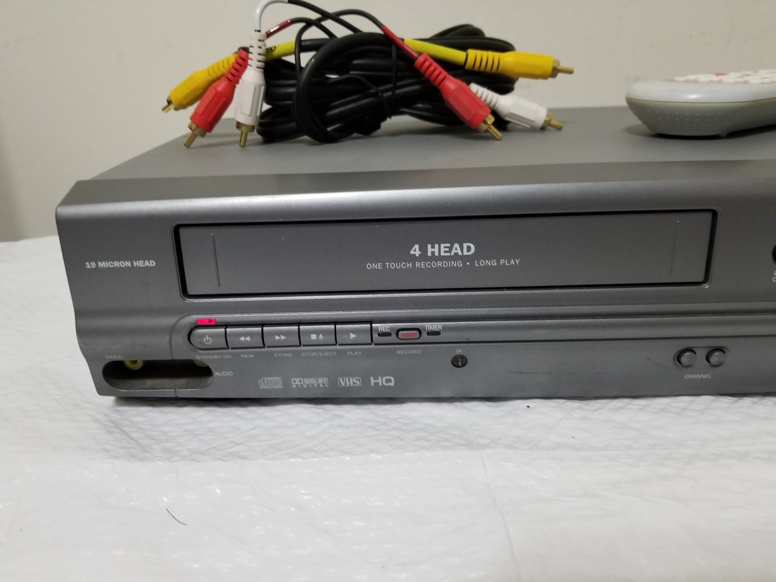 Magnavox MWD2205 VCR DVD Combo Player With Remote - 1 Year Warranty - Etsy