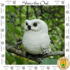 Shiro the Owl Amigurumi PDF Pattern