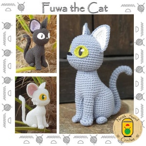 Fuwa the Cat amigurumi PDF pattern