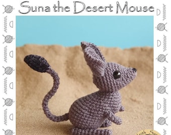 Suna the Desert Mouse amigurumi PDF pattern