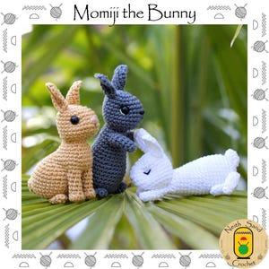 Momiji the Bunny PDF pattern EN-FR