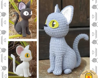 Fuwa the Cat amigurumi PDF-mönster