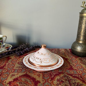 Handmade Copper Turkish Bowl | Decorative Candy Bowl | Traditional Turkish Delight Container | Turkish Ottoman Home Decor |  Copper Gift