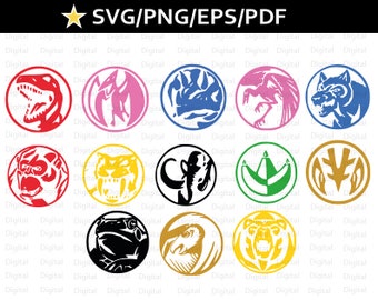 Power Ranger SVG Bundle  Power rangers, Svg, Ranger