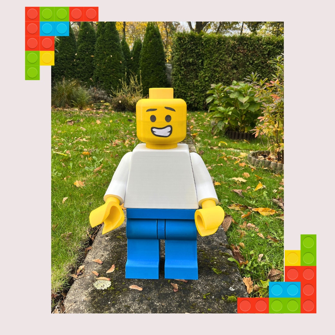 Large Scale LEGO MAN Giant Movable Lego Man Figure 60 Cm/ 23,62 Inches ...