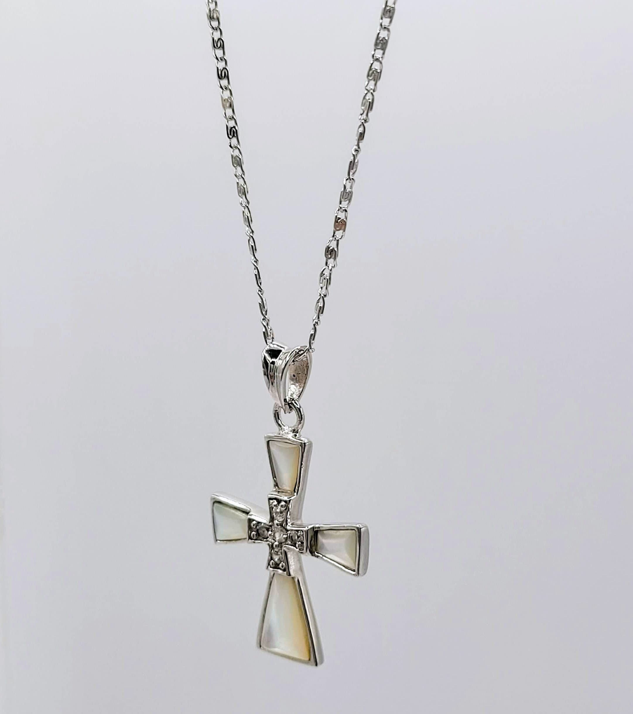 【YOURNUS】cross necklace Cross Necklace Solid Stainless Steel 24