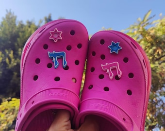 Charms de Crocs judíos (juego de 4)