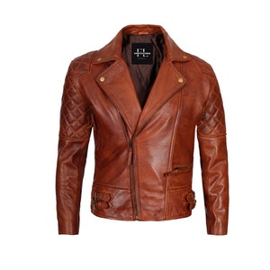 Jacket Cognac Etsy -