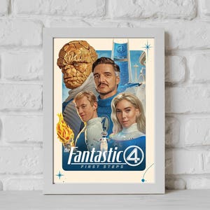 Fantastic Four: First Steps 2025 Movie Poster Collection