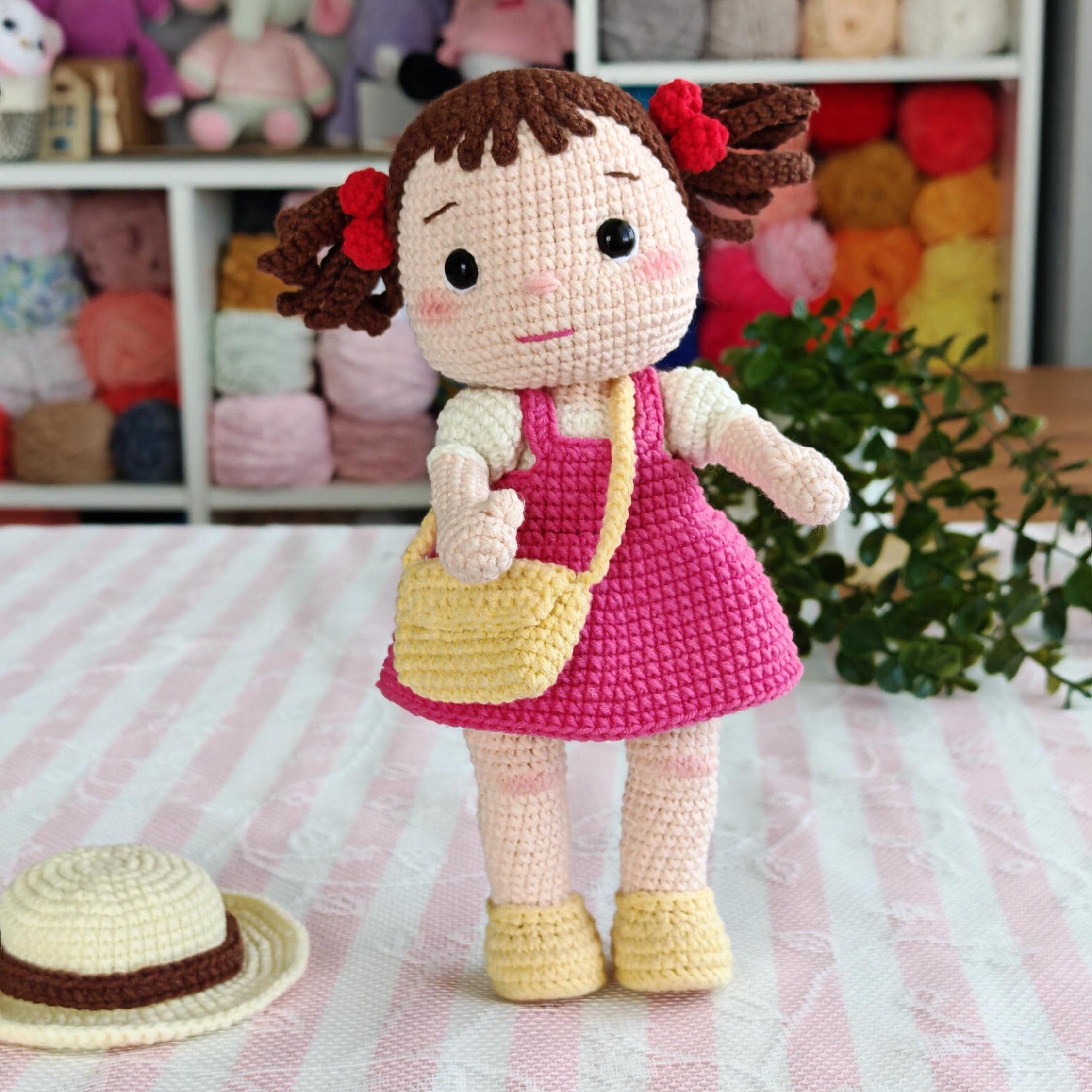 30 Totoro Crochet Patterns for Amigurumi, Gifts, and Home Decor 2 Totoro Mei Amigurumi Doll Pattern