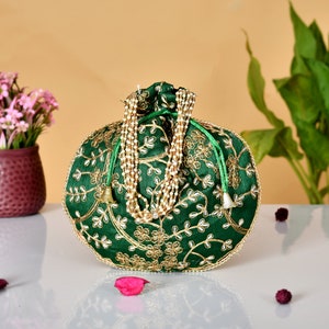 Lote de 200 bolsos de mano bordados hechos a mano indios para mujer/bolsa/bolsa con cordón, favor de boda/regalo de devolución para invitados entrega exprés gratuita