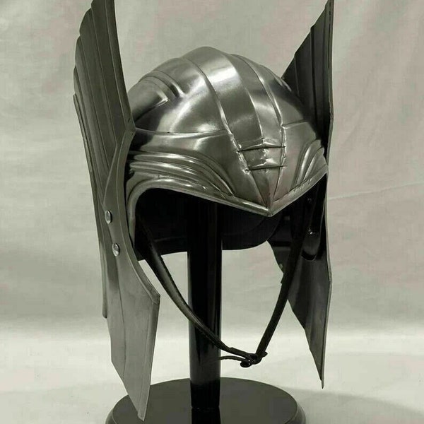 Thor Helmet Ragnarok Movie Wearable Helmet Steel With Liner And Chin Strap,