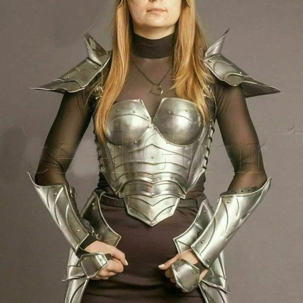 Medieval Ancient Cuirass Armor, Female Fantasy Armor Costume, Cosplay, Sca, Larp Armor, Christmas Gifts