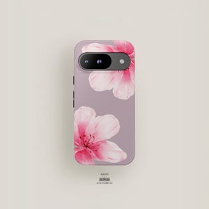 花柄の携帯ケース 桜 | Pixel 9 ケース、Pixel 8 Pro XL ケース、Pixel 7 ケース、Pixel 6 ケース | 花柄の携帯ケース 美的 夏 かわいい