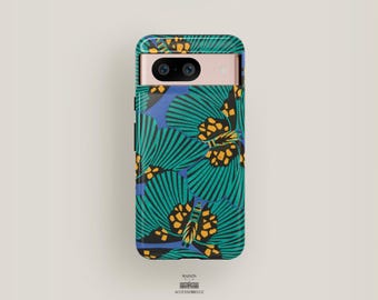 Butterfly Phone Case Tropical | Pixel 9 Case, Pixel 8 Pro XL Case, Pixel 7 Case, Pixel 6 &More| Bold Phone Case Aesthetic Vibrant Phone Case
