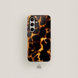 Tortoise Shell Phone Case | S21, Samsung Galaxy S25 Plus, Galaxy S24 Ultra Cover, S23, S22, S20 | Abstract Phone Case Aesthetic Case Boho
