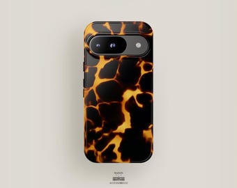 Tortoise Shell Phone Case | Pixel 9 Case, Pixel 8 Pro XL Case, Pixel 7, Pixel 6, Pixel 5 | Abstract Phone Case  Aesthetic Case Animal Print
