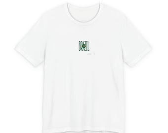 Camiseta con el logo de Brasil: Camiseta unisex de algodón para aficionados al fútbol