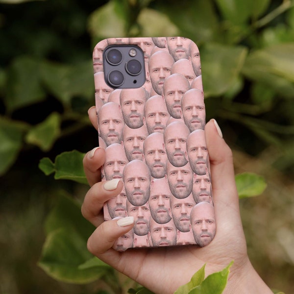 Jason Statham Phone Case | Funny Custom Phone Case | Tough Phone Case for Transporter Movie Fans | Custom iPhone Case