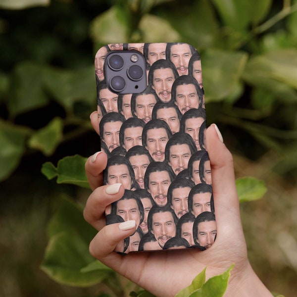 Coque pour portable Adam Driver | Coque de portable personnalisée amusante | Étui de téléphone robuste pour les fans de cinéma de Paterson | Coque iPhone personnalisée