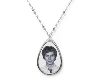 Michael Cera Necklace | Celebrity Jewelry Gift Idea | Ornament for Superbad Movie Fans | Custom Necklace Gift Idea