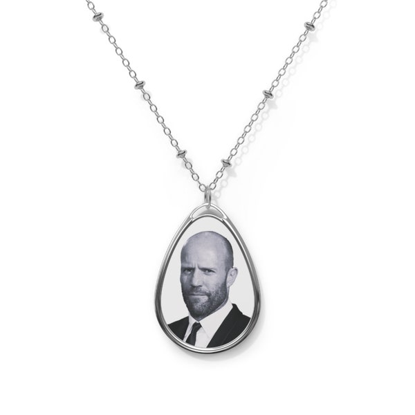 Jason Statham Necklace | Celebrity Jewelry Gift Idea | Ornament for Crank Movie Fans | Custom Necklace Gift Idea