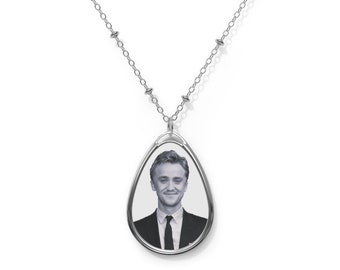 Collar de Tom Felton / Idea de regalo de joyería de celebridades / Adorno para los fanáticos de la película Belle / Idea de regalo de collar personalizado