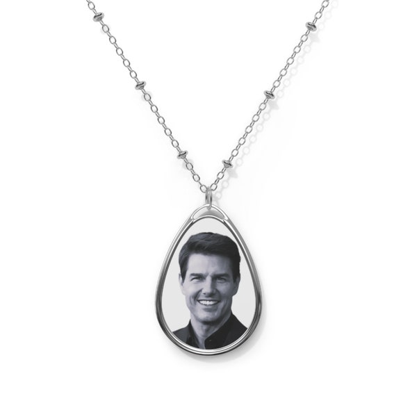 Tom Cruise Necklace | Celebrity Jewelry Gift Idea | Ornament for Risky Business Movie Fans | Custom Necklace Gift Idea