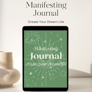 Radiant Manifesting Digital Journal, Good Notes Journal, Law of Attraction, Digital, Digital Manifestation Journal, Manifesting Journal