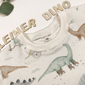 Baby sweater with dinosaurs image 9